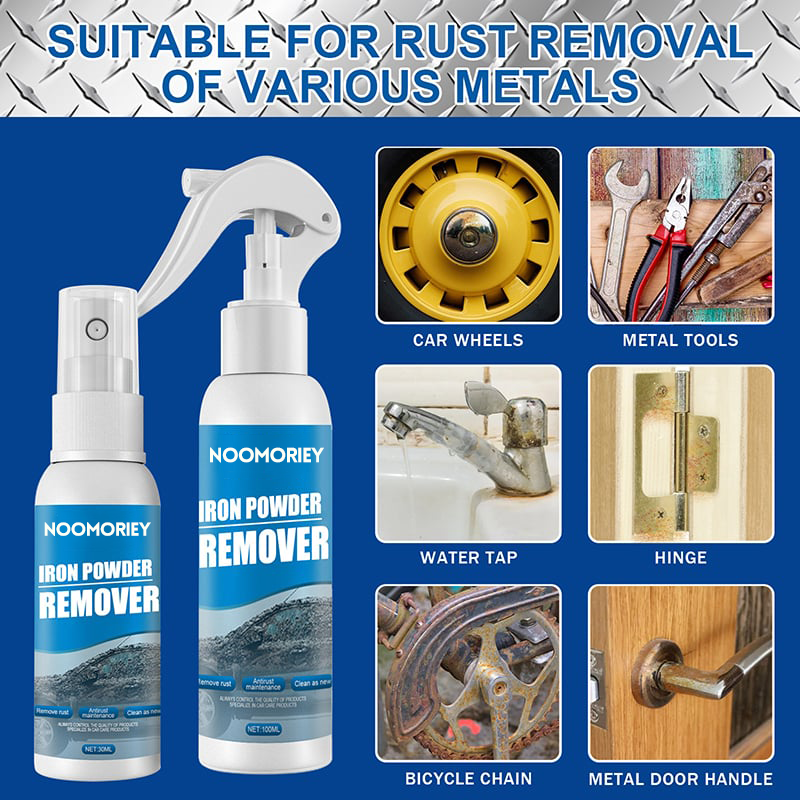 ✨ 2026 Car Rust Remover Spray | Iron Powder Cleaner & Rust Inhibitor for Auto