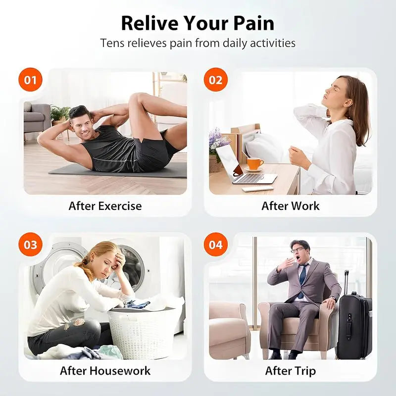 Compact Rechargeable Muscle Massage Unit