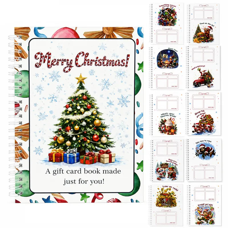 Christmas Gift Card Book