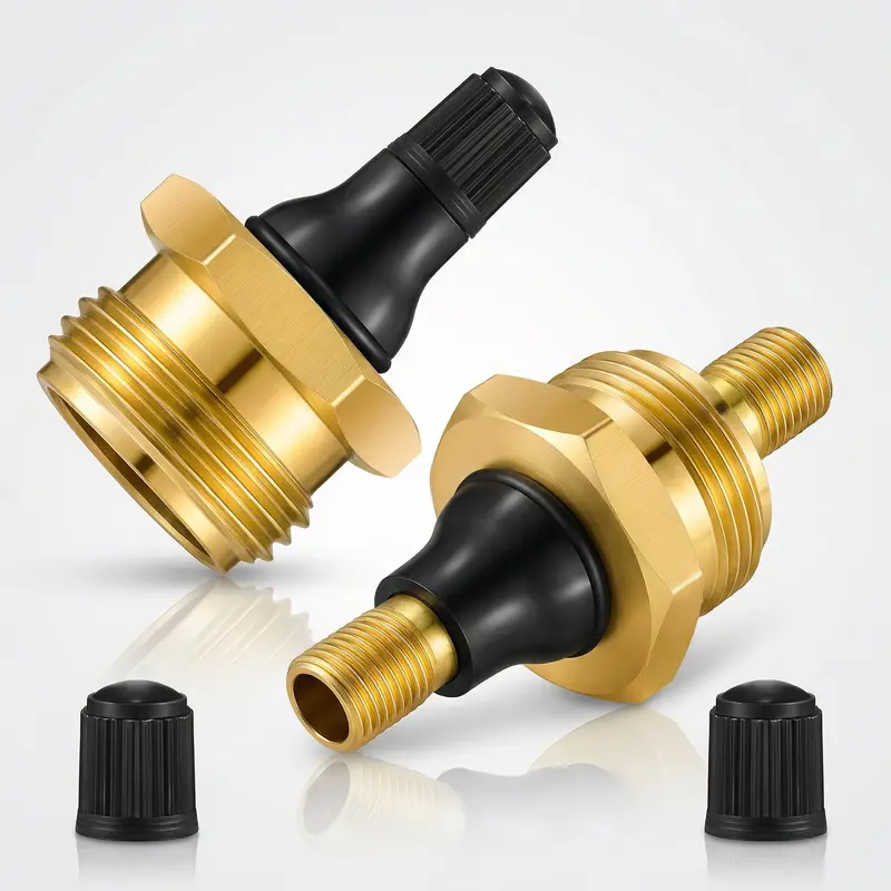 Brass RV blowout plug set