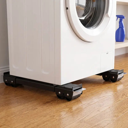 2-Pack Adjustable Telescopic Heavy Duty Metal Frame Appliance Moving Dolly
