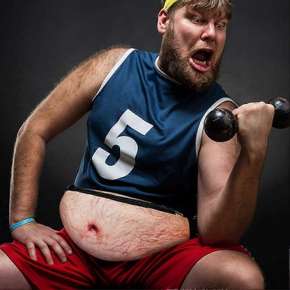 Funny 3D Men Beer Belly Bag