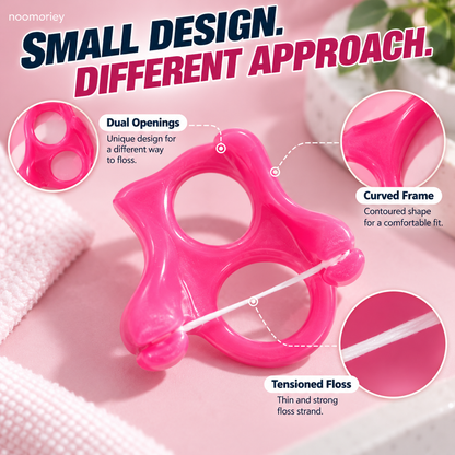 🦷💗  Hands-Free Dental Flossers, Easy & Discreet Oral Care