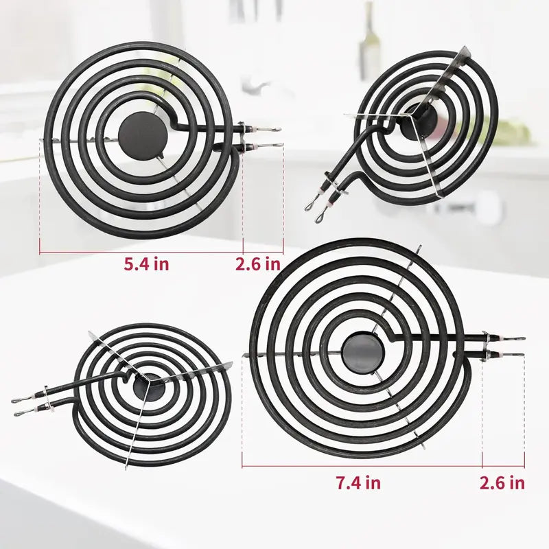 MP22YA Stainless Steel Electric Stove Coil Burner Cooktop Replacement Parts