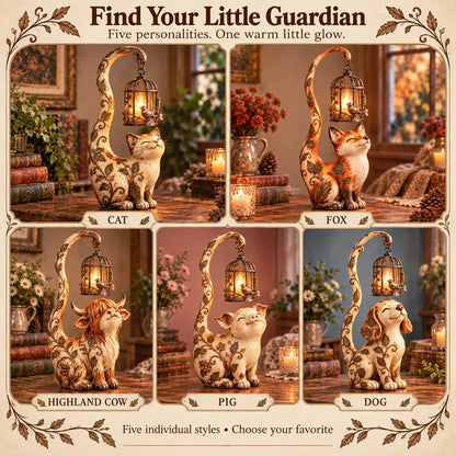 🏮 Little Guardian Lantern Figurines – A Cozy Glow for Any Corner (5 Styles)