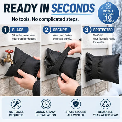 🔥Black Friday Deal❄️ Outdoor Faucet Cover | Winter Freeze Protection Insulated Spigot Protector
