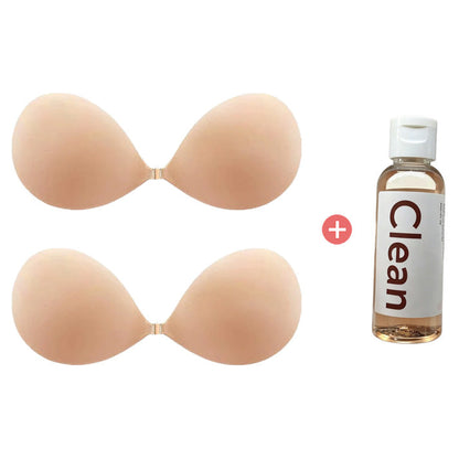 💗BUY 1 GET 1 FREE - 2 PAIRS -🎁Front Closure Adhesive Invisible Push-Up Bra