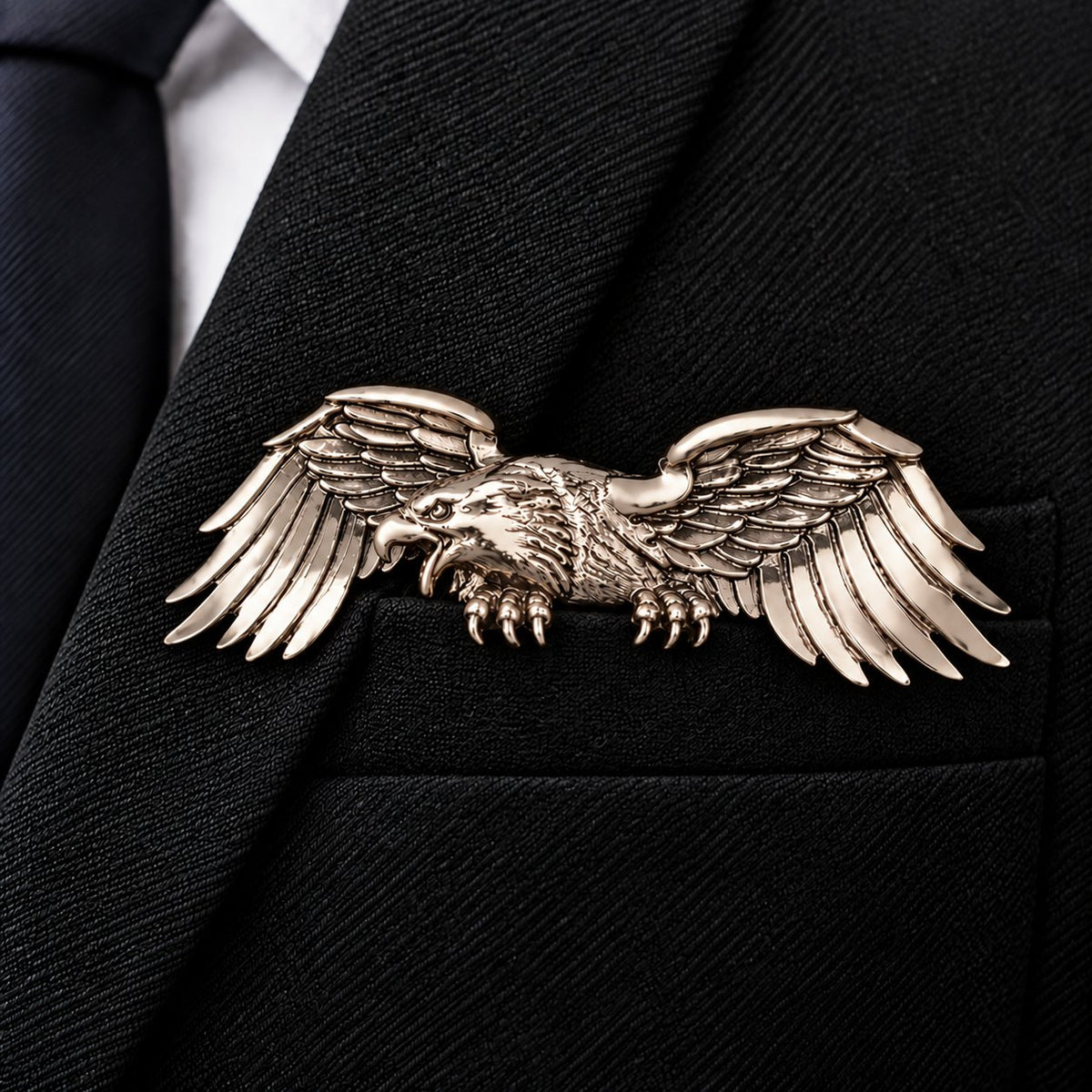 ✨ Luxury Sculpted Animal Brooch – Premium Statement Piece for Men & Women’s Suits & Blazers