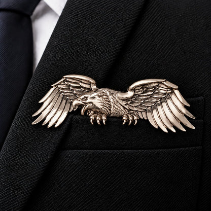 ✨ Luxury Sculpted Animal Brooch – Premium Statement Piece for Men & Women’s Suits & Blazers
