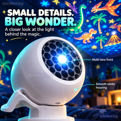 🦕 Magical Dinosaur & Ocean Star Projector – Turn Bedtime Into an Underwater Adventure! 🌊✨