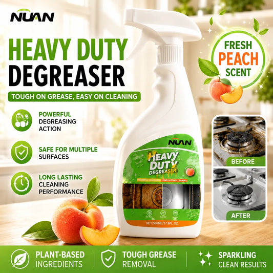 Heavy Duty Kitchen Degreaser Spray 500ml – Tough Grease & Oil Cleaner for Stove, Oven, Countertop & Range Hood