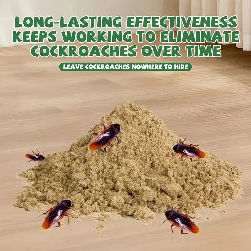 50-Packet High-Efficiency Cockroach Bait Powder