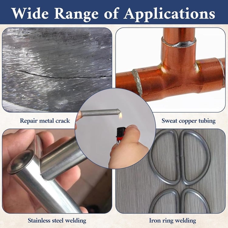 Metal Repair Rod Set – Low-Heat Bonding Solution🛠️🔥