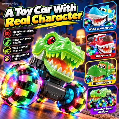💕Glowing Monster Big Foot Toy Car