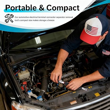 Automobile electrical terminal connector disconnector tool🛠️