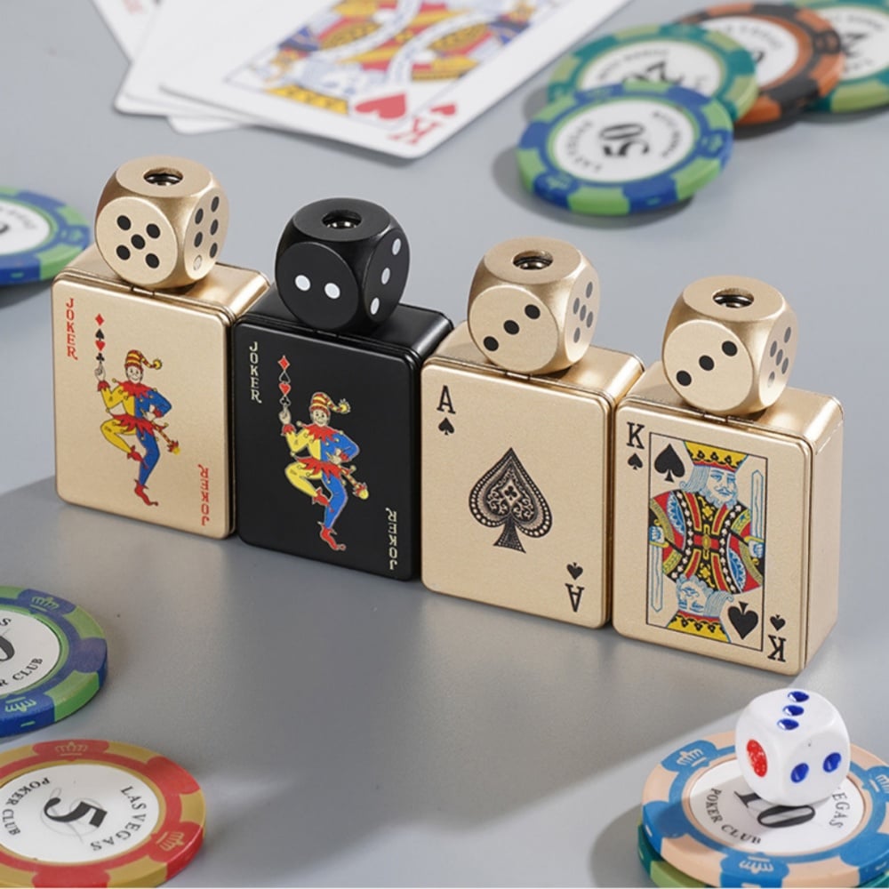 🔥Stress-Relief Rotating Dice Lighter