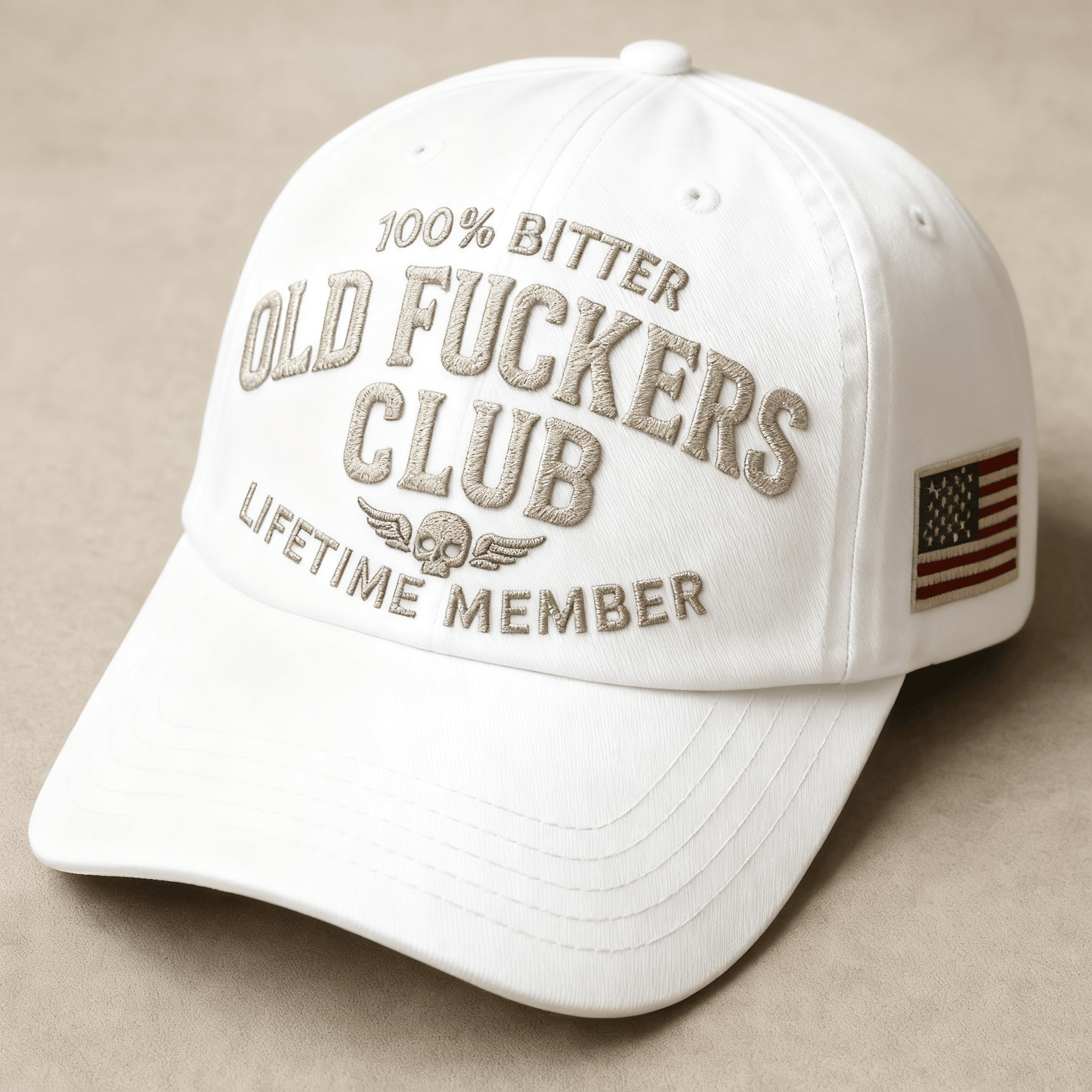 🔥 2026年买二送一🧢 展现你的态度！复古“老家伙俱乐部”帽子😎🔥 风格大胆，绝对是完美的搞怪礼物！🎁