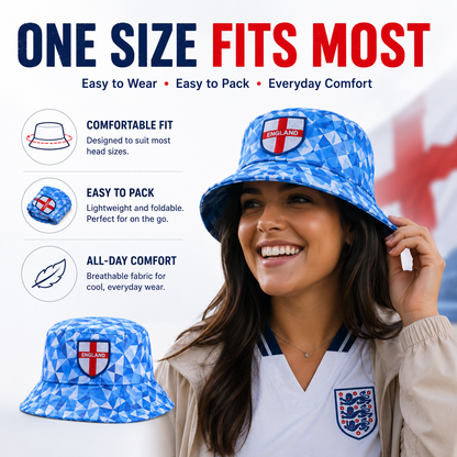 England Wales Scotland Flag Fan Cap | Lightweight Unisex Summer Multi-national Style