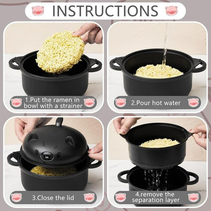 Ramen Noodle Bowl Microwavable🍜