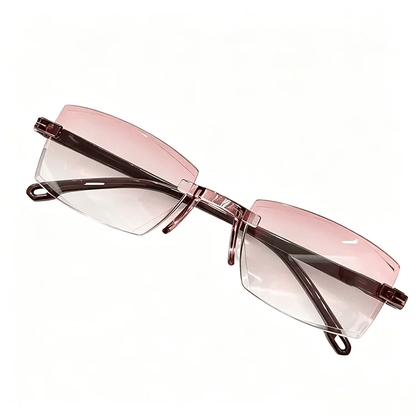 Rediscover Clear Vision  –   Smart Zoom Diamond-Cut Reading Glasses