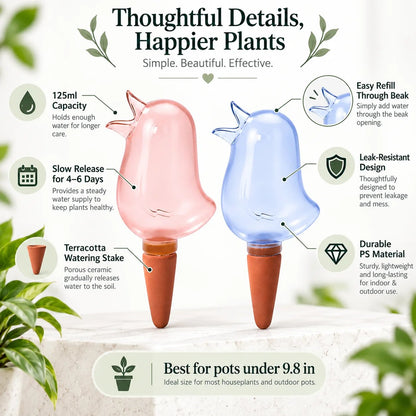 ✨🔥🌱Automatic Self-Watering Plant Spikes – Adjustable Drip Irrigation System