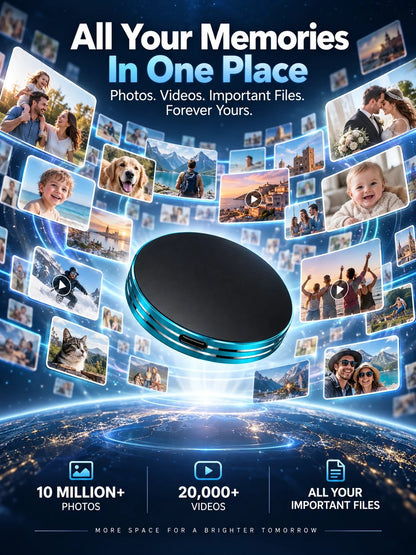Magnetic Portable SSD – Anti-Lost External Solid State Drive