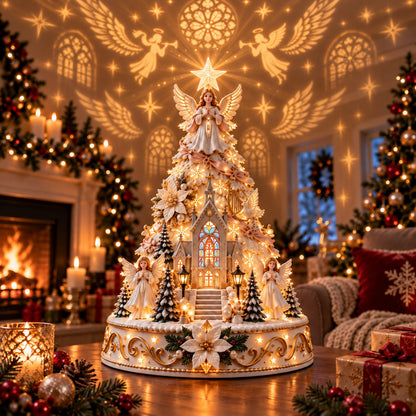 ⏳ Last day to save 49% –🎄🎅 MerryRealm Christmas Village Lightscape Tree