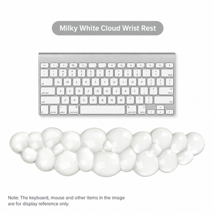 ☁️ Cloud Gel Wrist Rest Set – Soft Keyboard & Mouse Support for Work, Study & Gaming