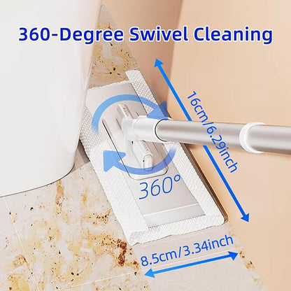 No-wash Mop, Uses Disposable Face Towel, Hands-Free Replacemen