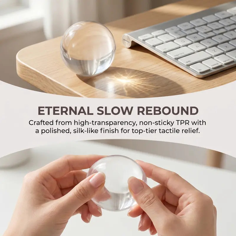 6cm Stress Relief Coconut Oil Squishy Fidget Toy