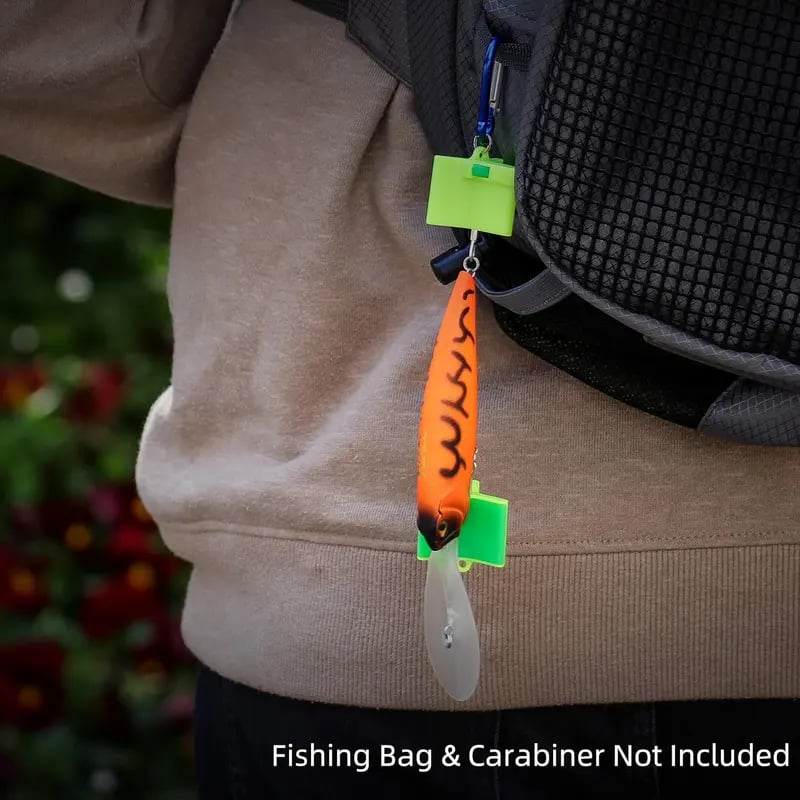 🌟💥 Spring‑Loaded Treble Hook Protector Caps🎣--Keep Treble Hooks Covered, Organized &amp; Ready to Fish.