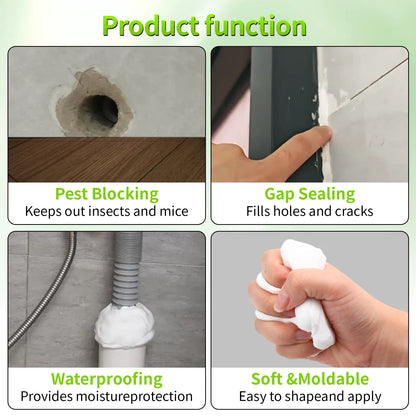 10PCS Wall Hole Repair Kit - Sealant & Putty for Home Fixes