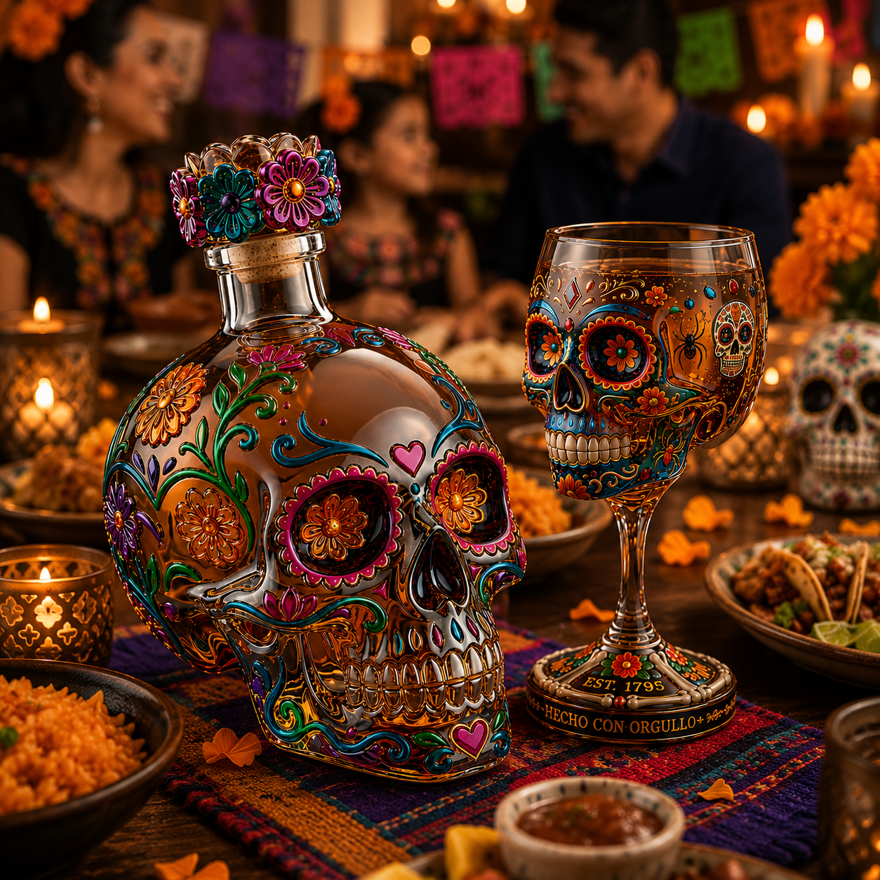Dead Limited Edition Tequila Bottle