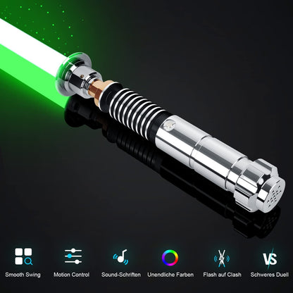 🔥LAST SALE 55% OFF🛡️Legendary Luke Skywalker RGB Lightsaber – Motion-Activated with Infinite Colors