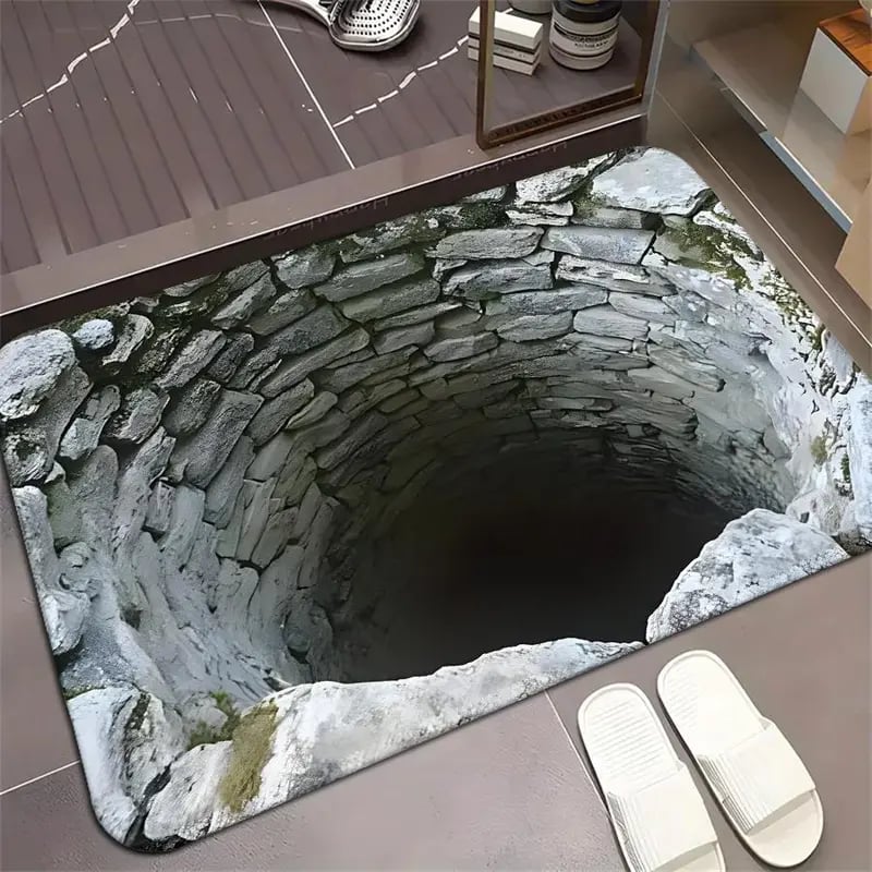 ✨Endless Abyss Illusion Doormat – Mind-Bending 3D Visual Effect