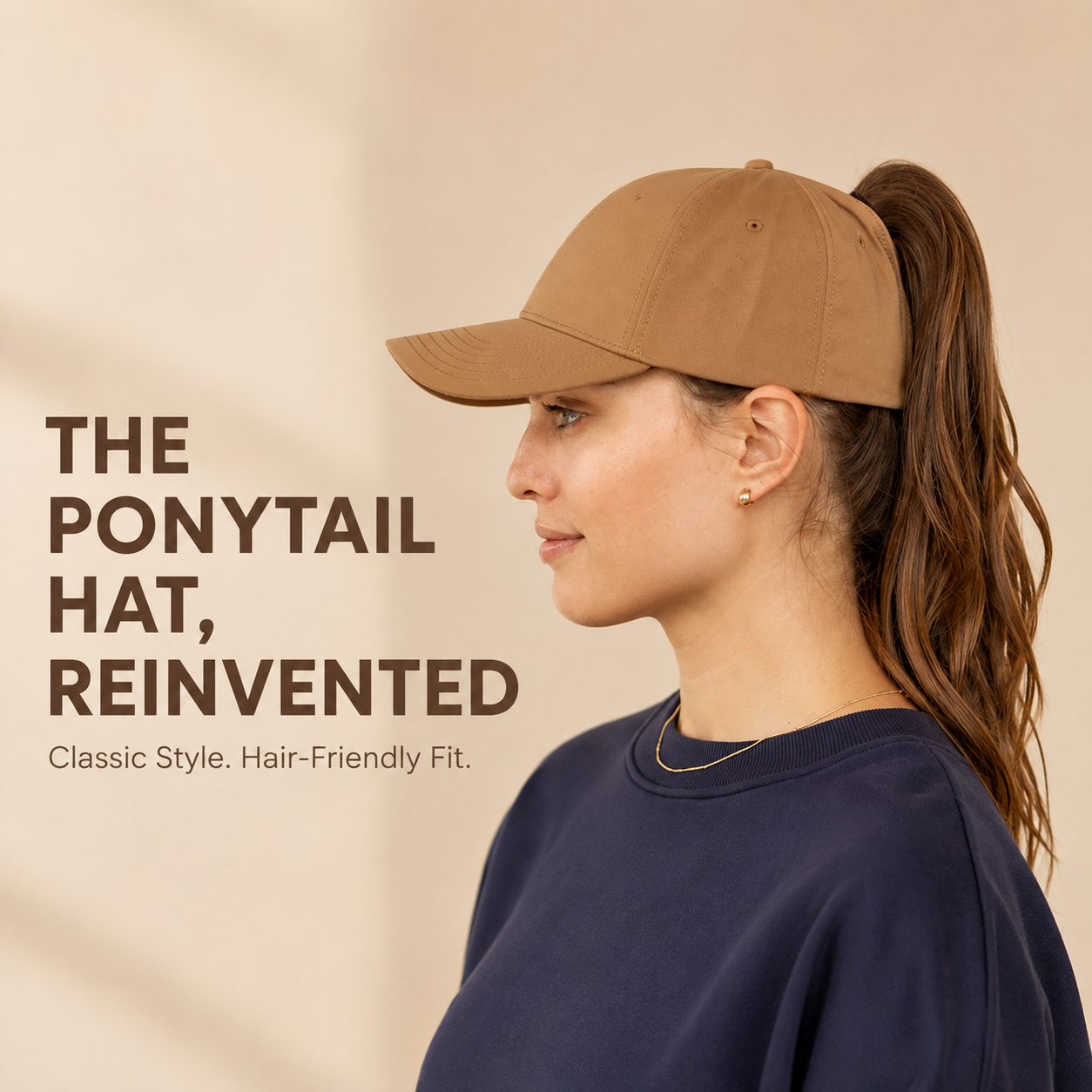 ✨ 50% OFF Ponytail Baseball Cap – Style Your Hair Your Way