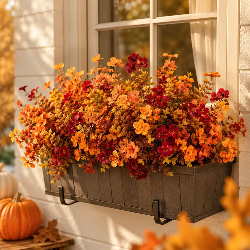 Fall Artificial Flower (6/12/24pcs/set)