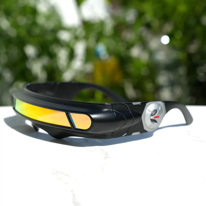 X-Energy Sunglasses Future Hero Visor Cyberpunk Eyewear Props