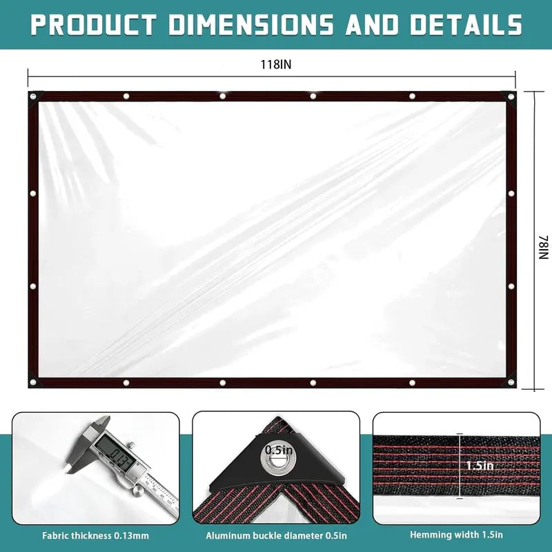 Block Rain, Snow, and Wind All Year Long