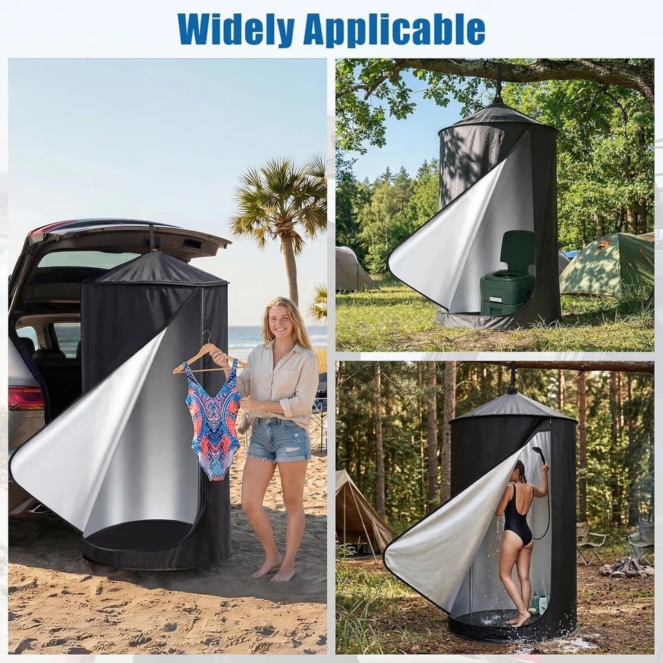 Portable Outdoor Privacy Tent – Instant Changing Room & Shower Shelter for Camping, Beach & Road Trips