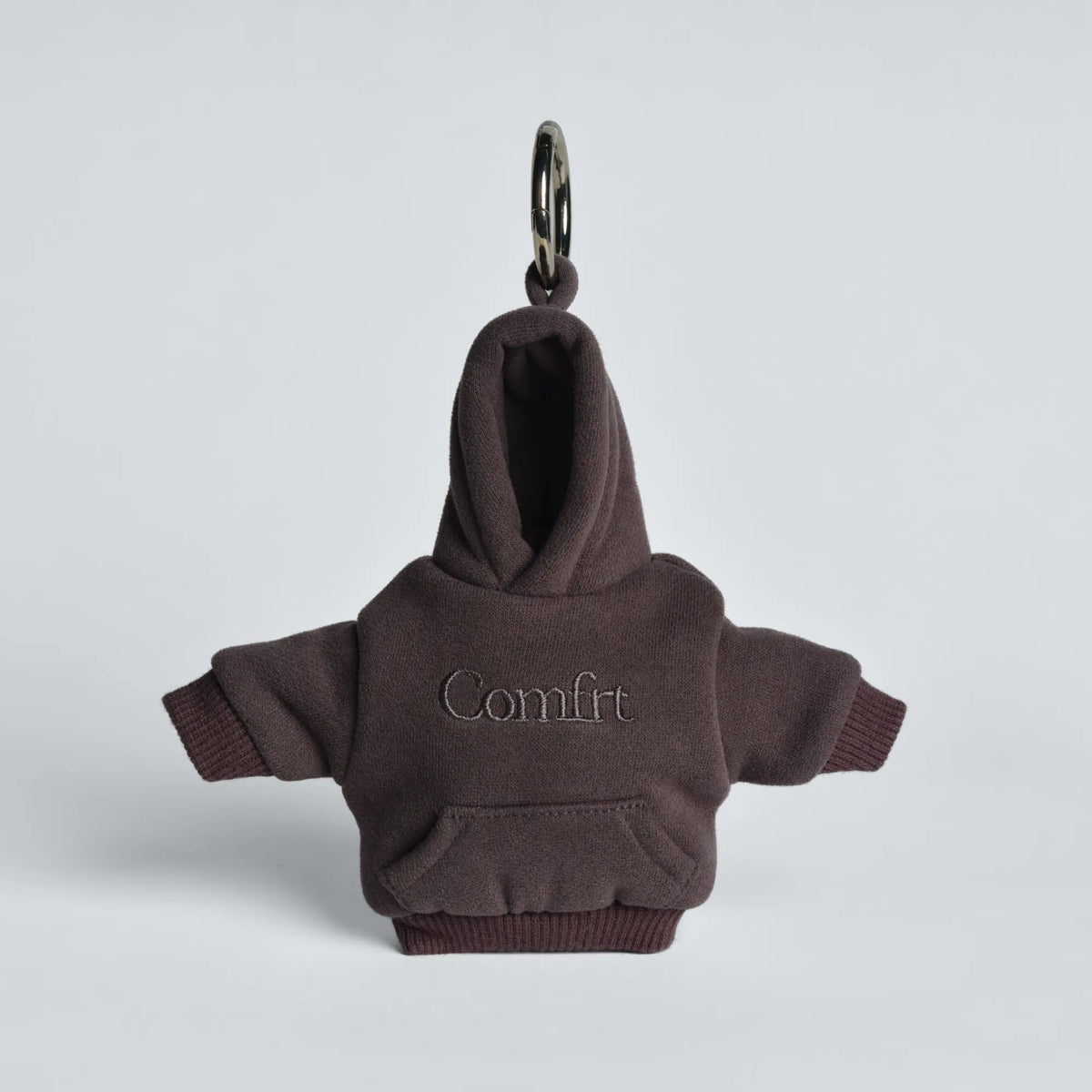 Comfrt | Hoodie Keychain | Miniature Stress Ball Hoodie Clip-On Keychain Charm