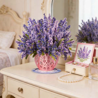 🌼💌 Forever-Blooming 3D Flower Pop-Up Card🎁