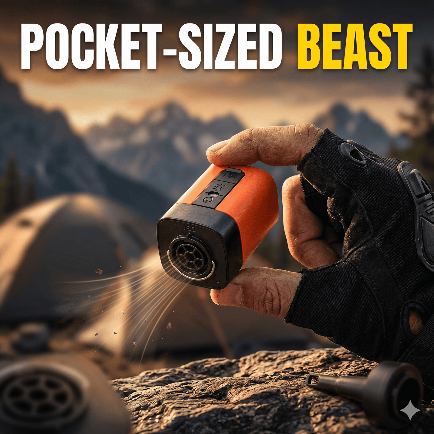 Pocket-Sized Power. Inflate Anything in Seconds.