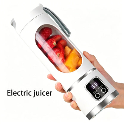 Portable USB Blender with LED Display - Perfect for Smoothies & Juices
