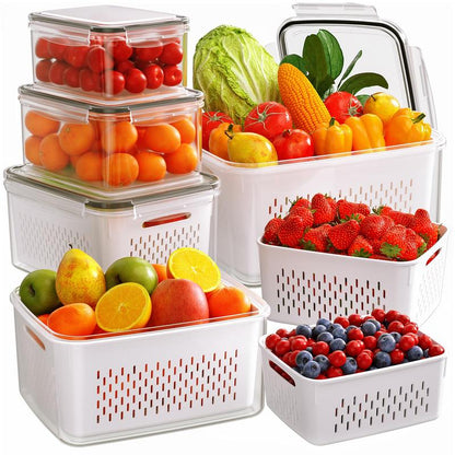 Selyn™ Fruit & Vegetable Storage Box Set (4-Count🍒🥝Free Shipping)