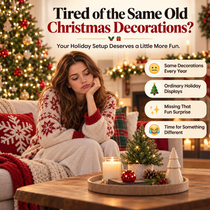 😂 Funny Christmas Green Character Mist Diffuser – Hilarious Butt Mist Effect, Festive Holiday Decor & Gag Gift 🎁