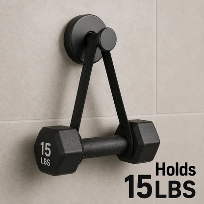 Stainless Steel Finish Grip Lock Heavy Duty Adhesive Wall Hooks