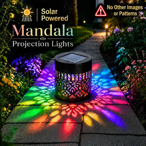 ☀️💡Solar Mandala Wall Lights Outdoor