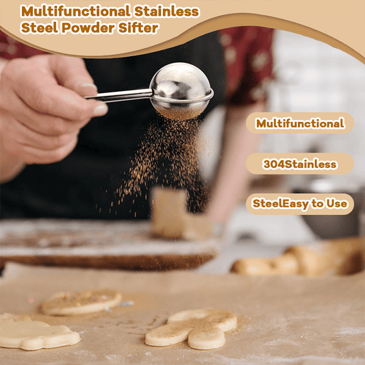 🔥Hot Sale 49%🔥Multifunctional Stainless Steel Powder Sifter