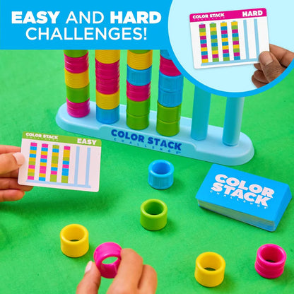 Color Stack Challenge - Fast-Paced Color Matching Puzzle Game for Parties and Family Night